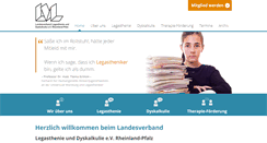Desktop Screenshot of legasthenie-rlp.de